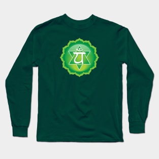 Heart: Anahata Chakra Symbol Long Sleeve T-Shirt